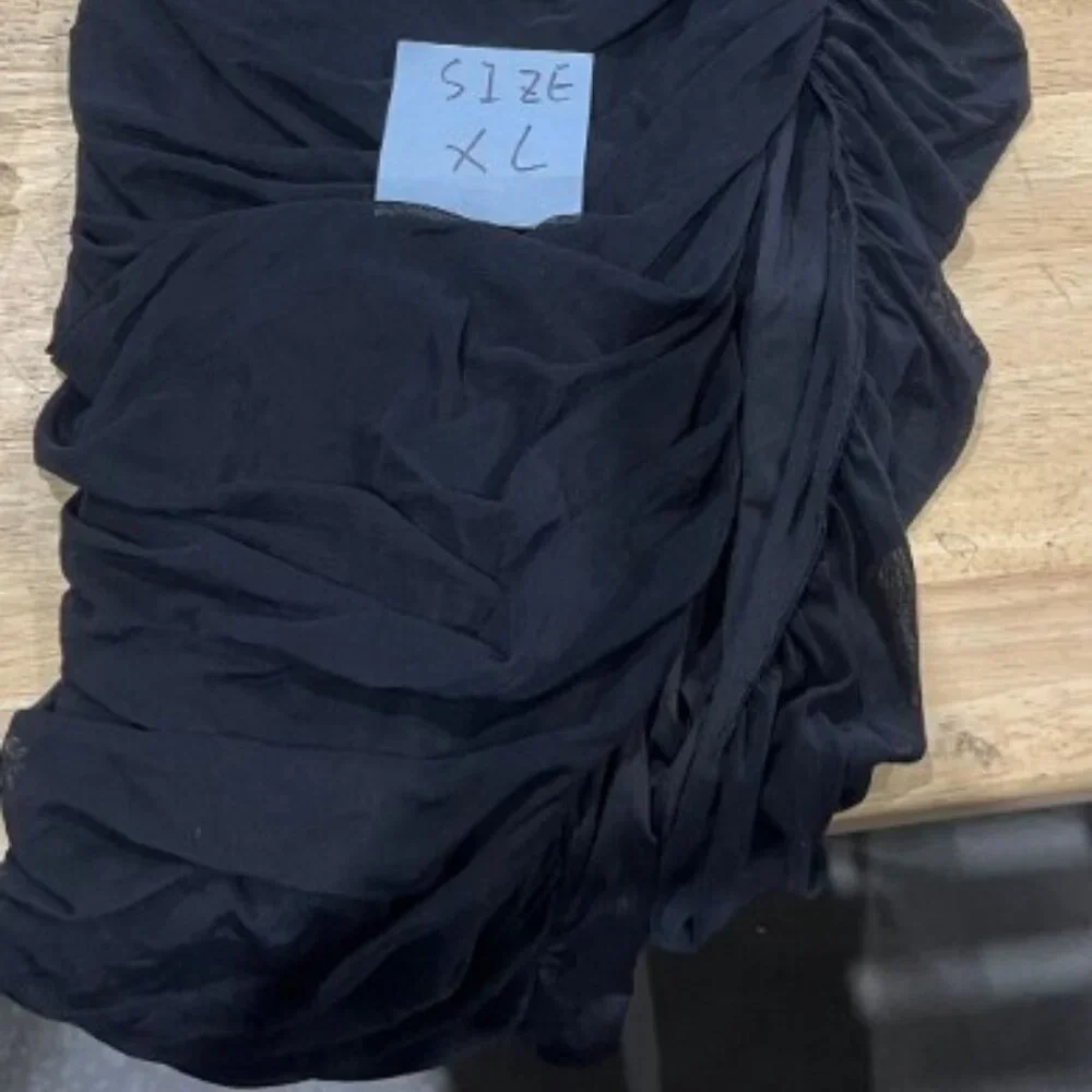 STRAPLESS RUCHED BODYCON MINI DRESS - Picture 2 of 2